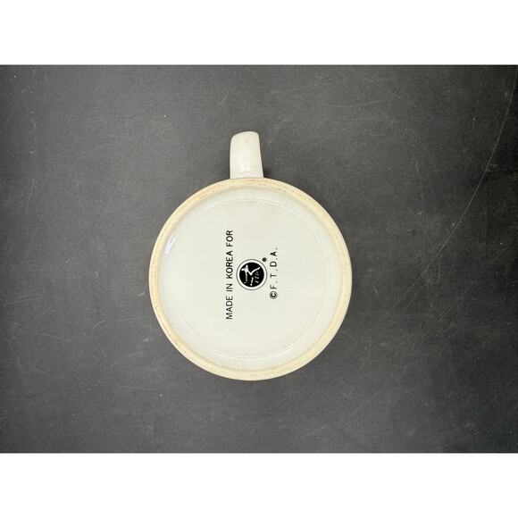 Vintage Rainbow Mug 1980s Ceramic Coffee Mug Pride Made in Korea - Picture 7 of 8